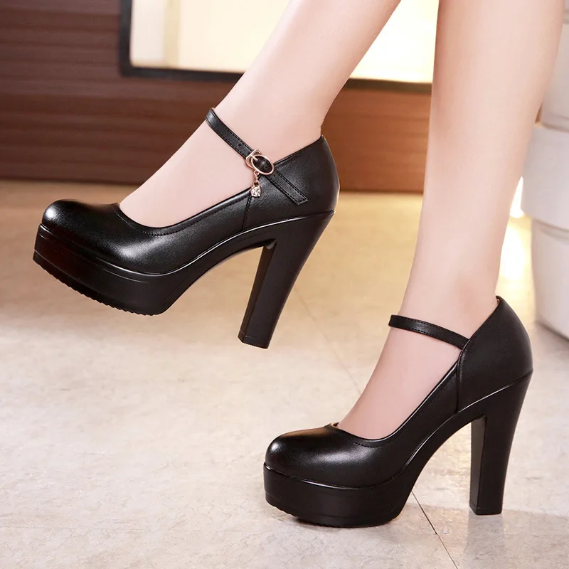 Women Fashion Reddit - Женские туфли-лодочки на толстой платформе 8,