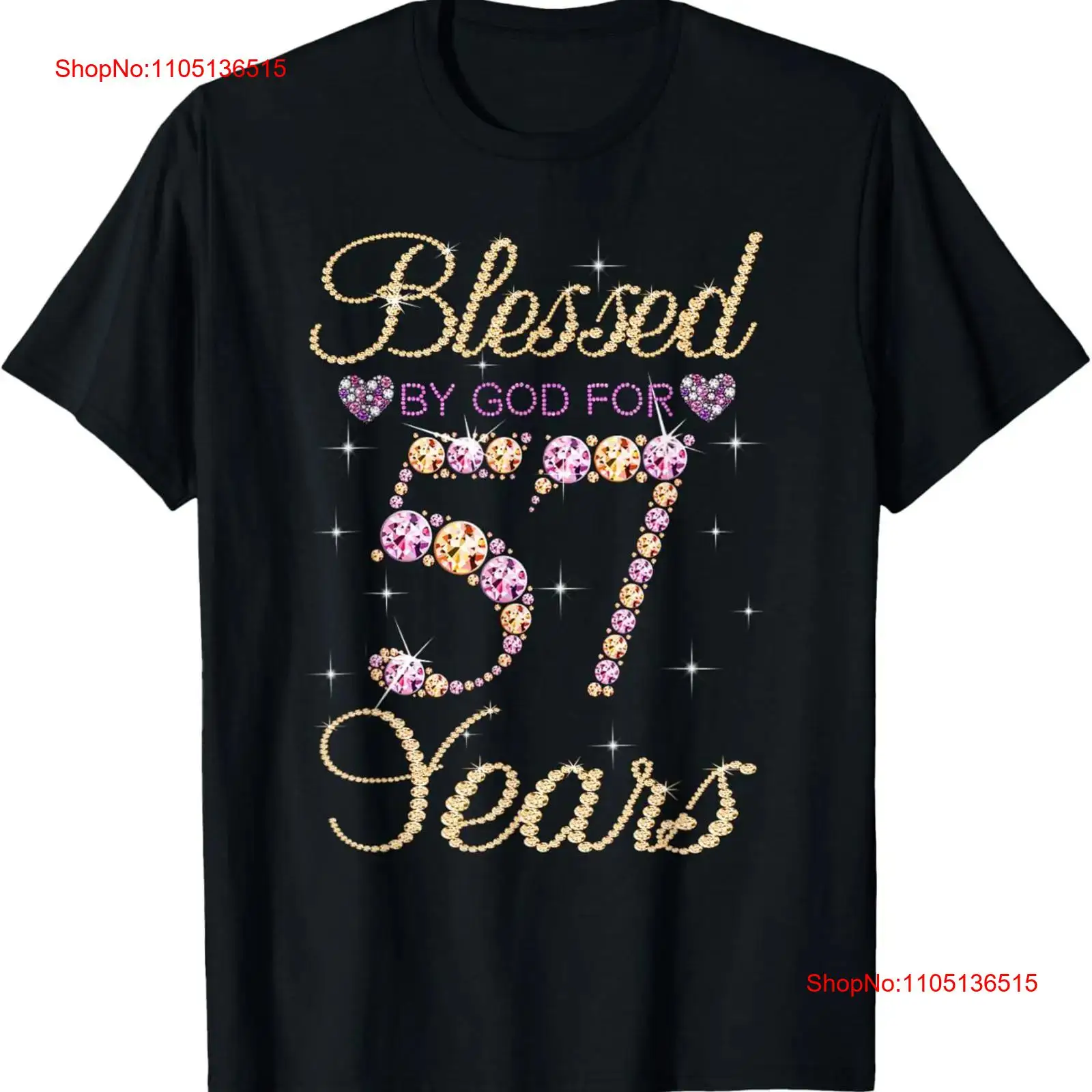 Women'S Fashion Graphic Tees - Забавная женская футболка Blessed By God