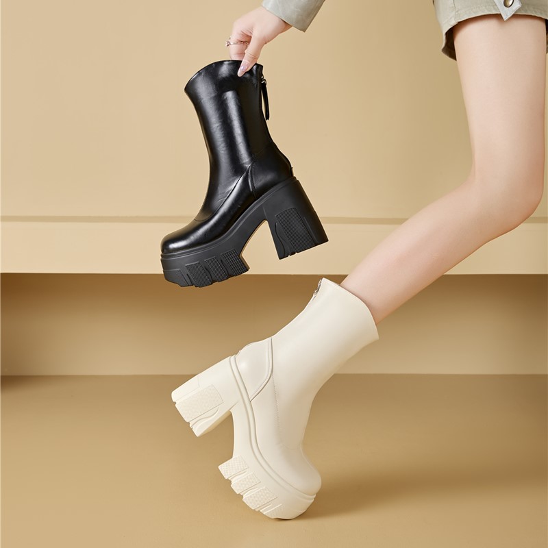 Women'S Fashion Riding Boots - Женские ботинки DIMANYU в западном стиле,