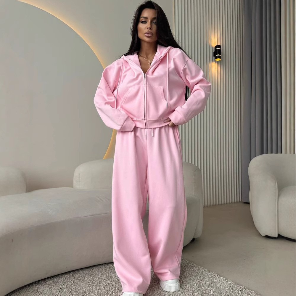Women'S Fashion Sweatshirts - Женский спортивный костюм: толстовка с капюшоном