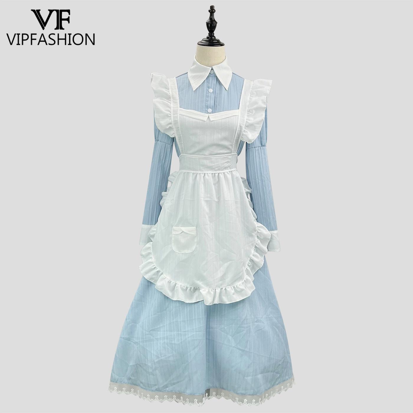 Women'S Fashion Victorian - VIP-МОДА Викторианское платье горничной Лолита Косплей