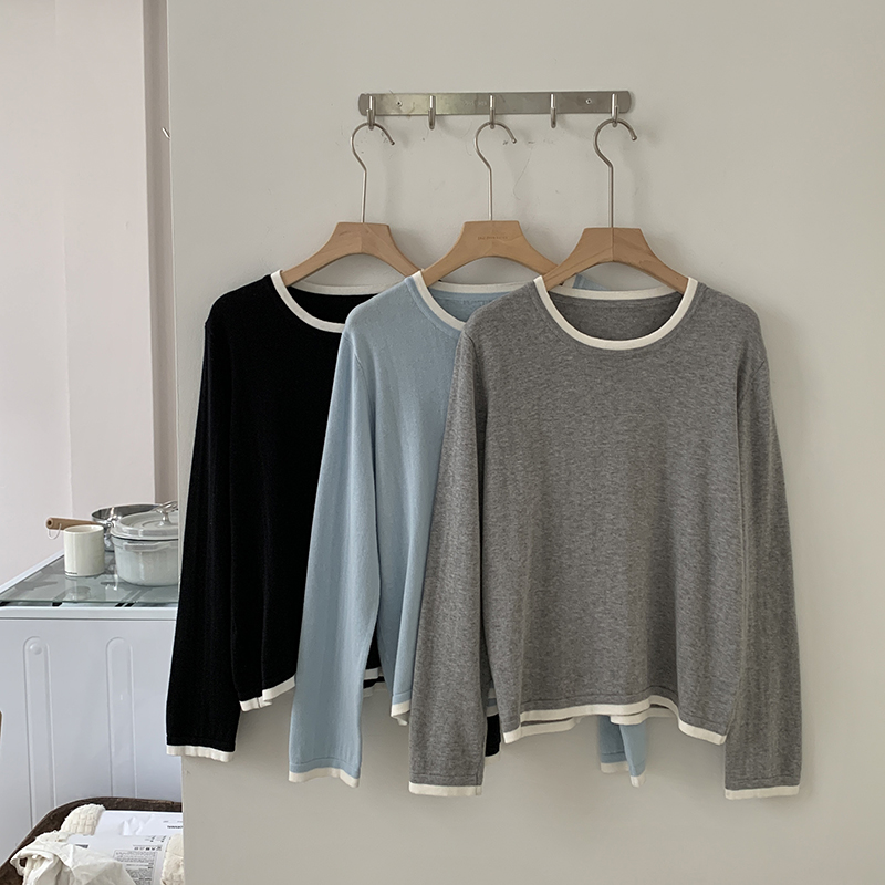 Trend Women Fashion - 100% хлопок, женская рубашка с круглым