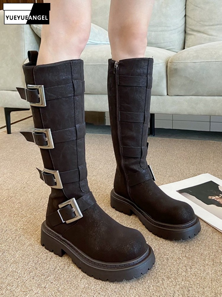 Women'S Fashion Riding Boots - Модные женские высокие ботинки с несколькими