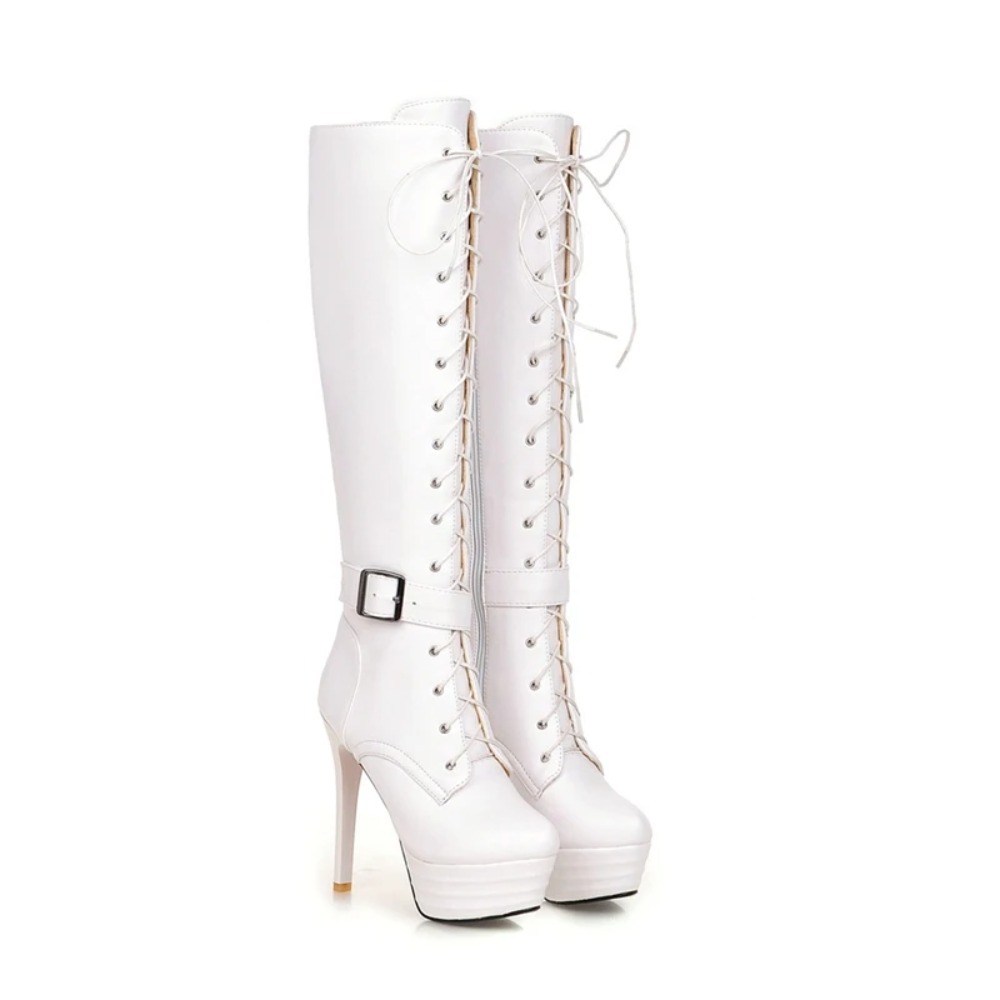 Women'S Fashion Riding Boots - Сапоги до колена женские Botas Mujer
