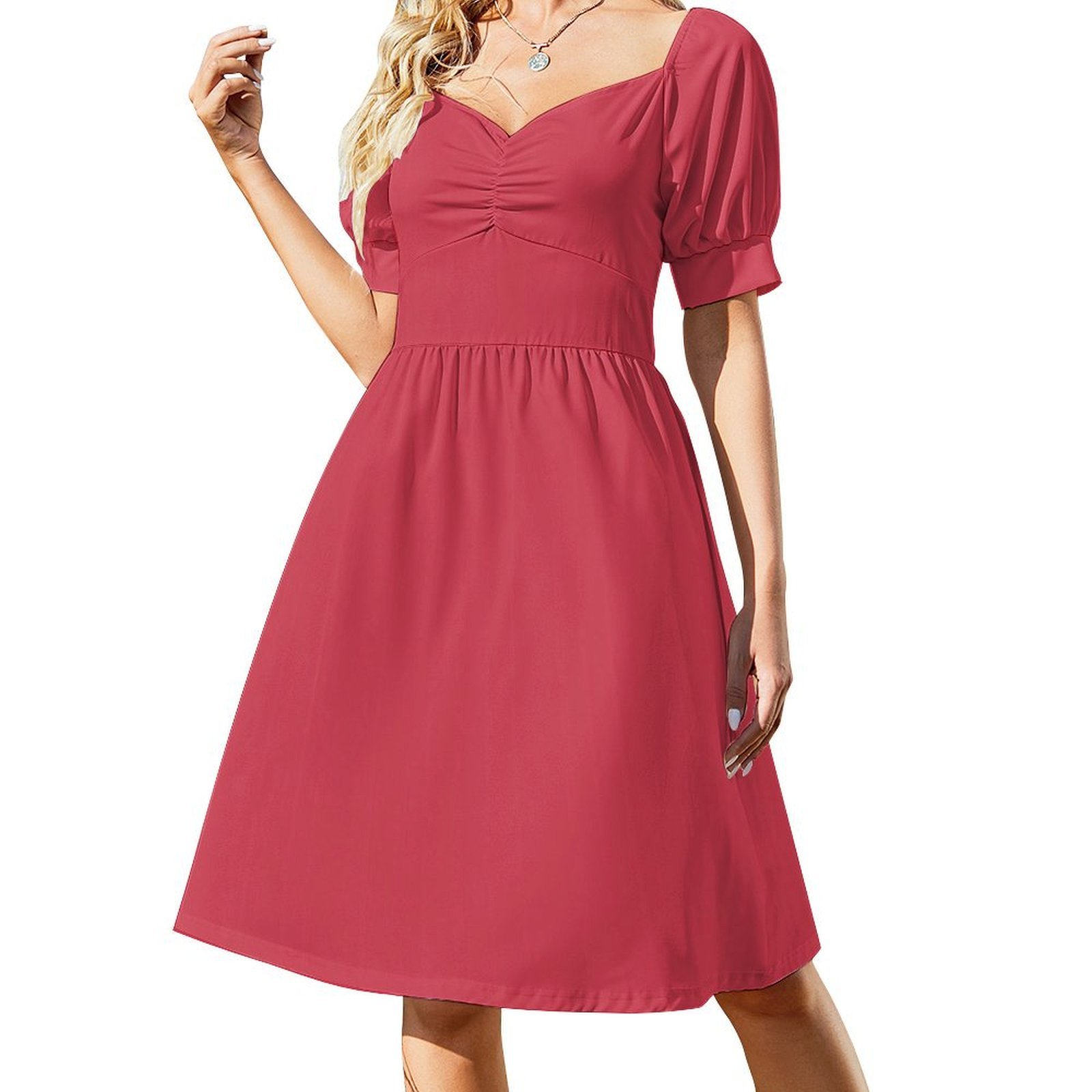Платье-футляр с цветочной папр – обзор и цена Smocked Dress Women