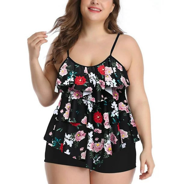 Женский танкини с цветочным пр – обзор и цена Crop Top Women