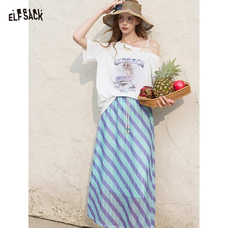 Женский комплект ELFSACK: бела – обзор и цена Women'S Fashion Graphic Tees