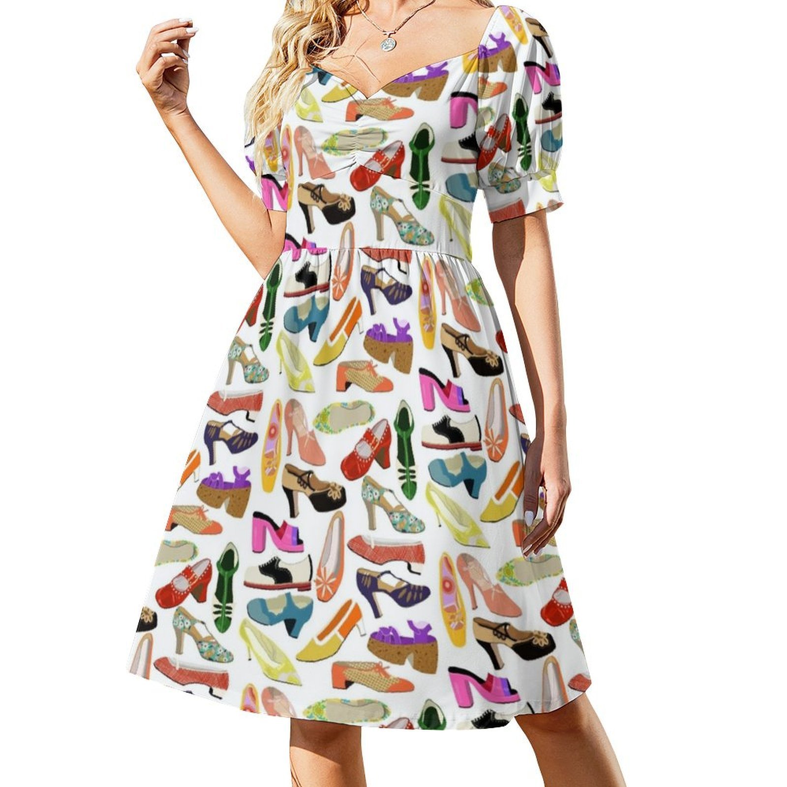 Винтажная коллекция обуви, пла – обзор и цена Smocked Dress Women