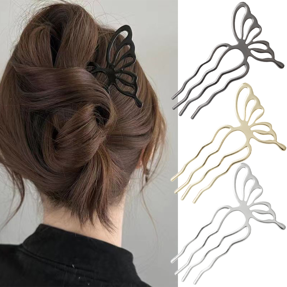Корейская бабочка U-образная з – обзор и цена Women Fashion Hair Style