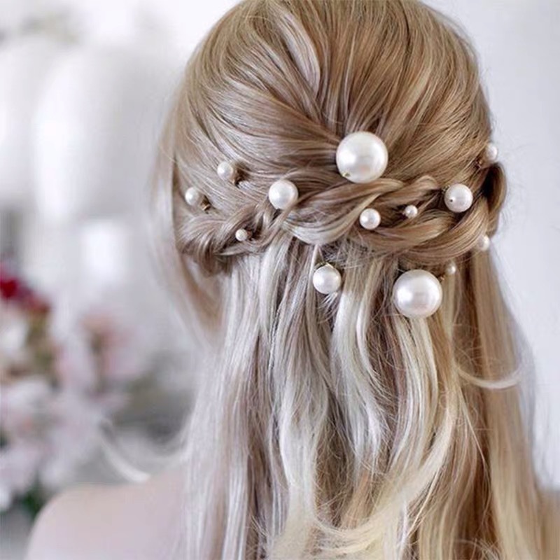 Модные заколки для волос с ими – обзор и цена Women Fashion Hair Style