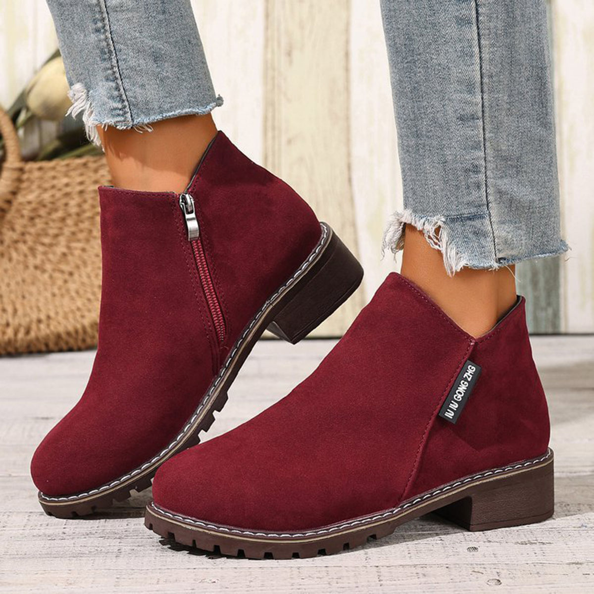 Женские осенне-зимние ботильон – обзор и цена Women'S Fashion Riding Boots