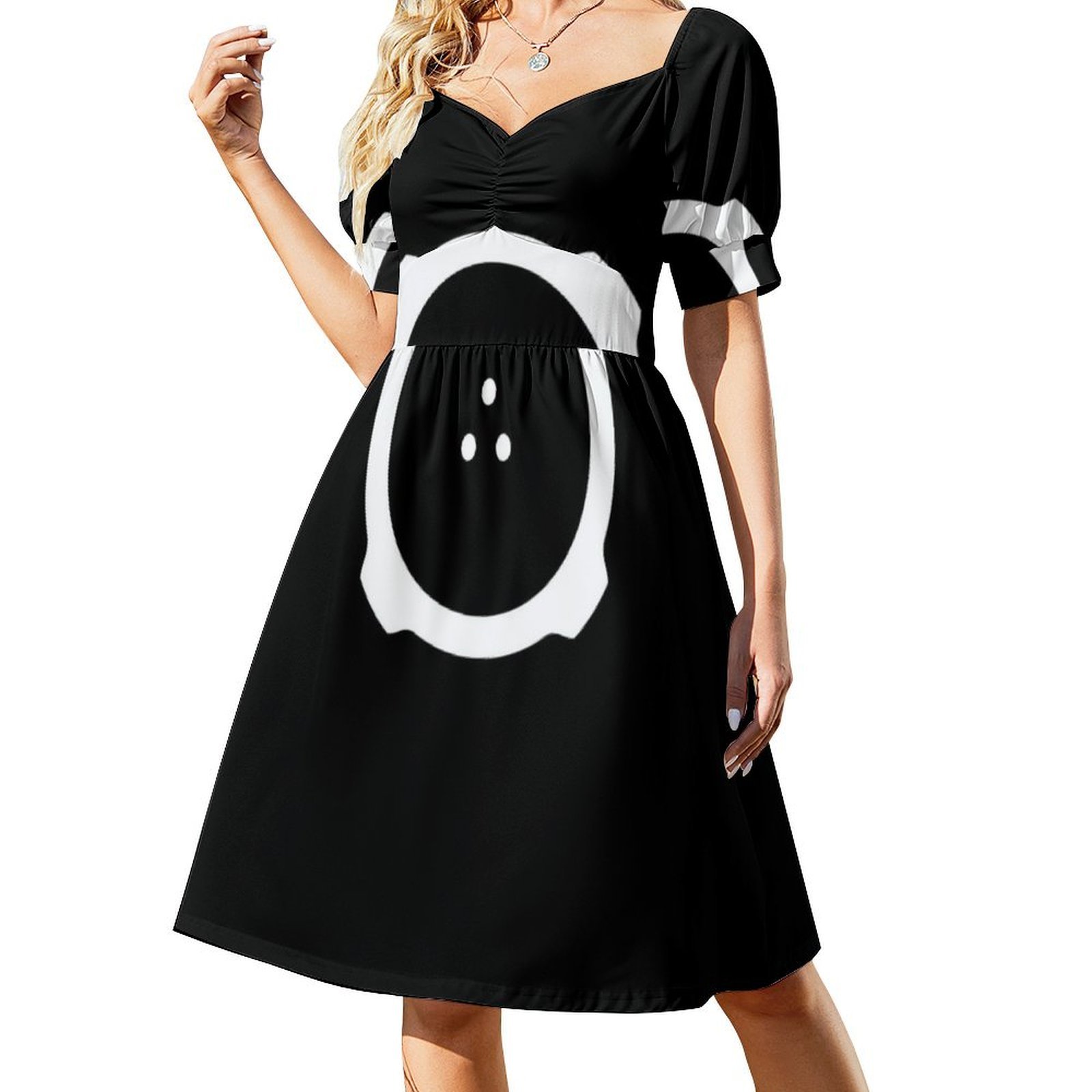 Ghost In The Shell, минималист – обзор и цена Smocked Dress Women