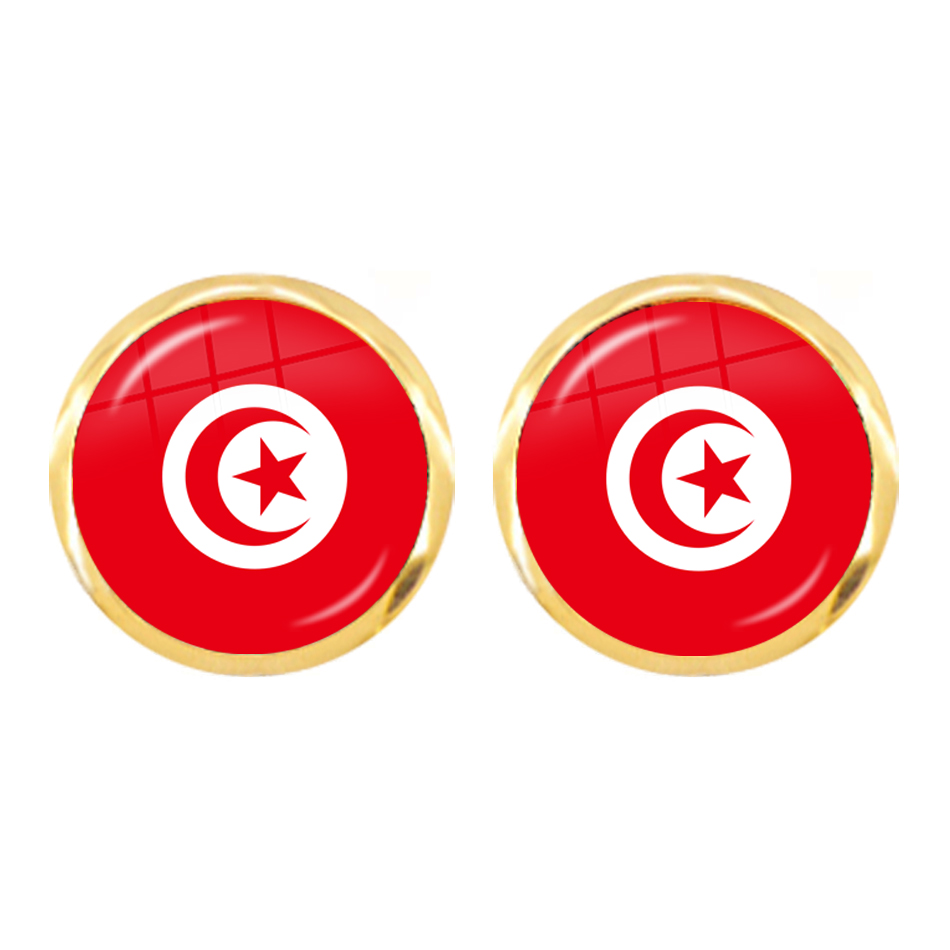 Серьги-гвоздики со стеклянным  – обзор и цена Women Fashion Egypt