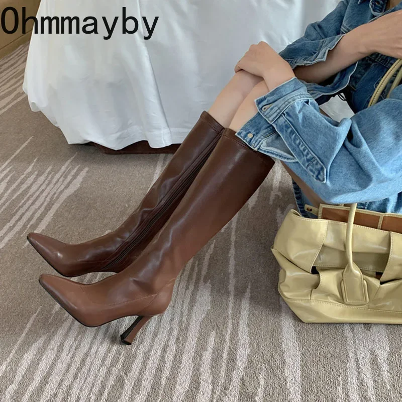 Зимние женские длинные сапоги, – обзор и цена Women'S Fashion Riding Boots
