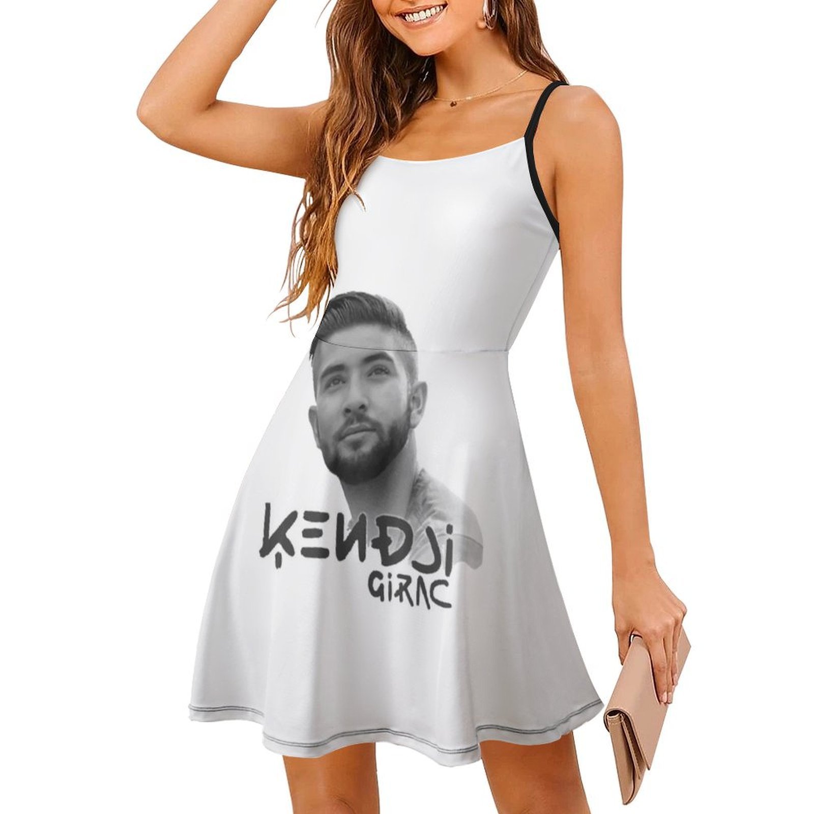 Kendji Girac Портретное платье – обзор и цена Smocked Dress Women