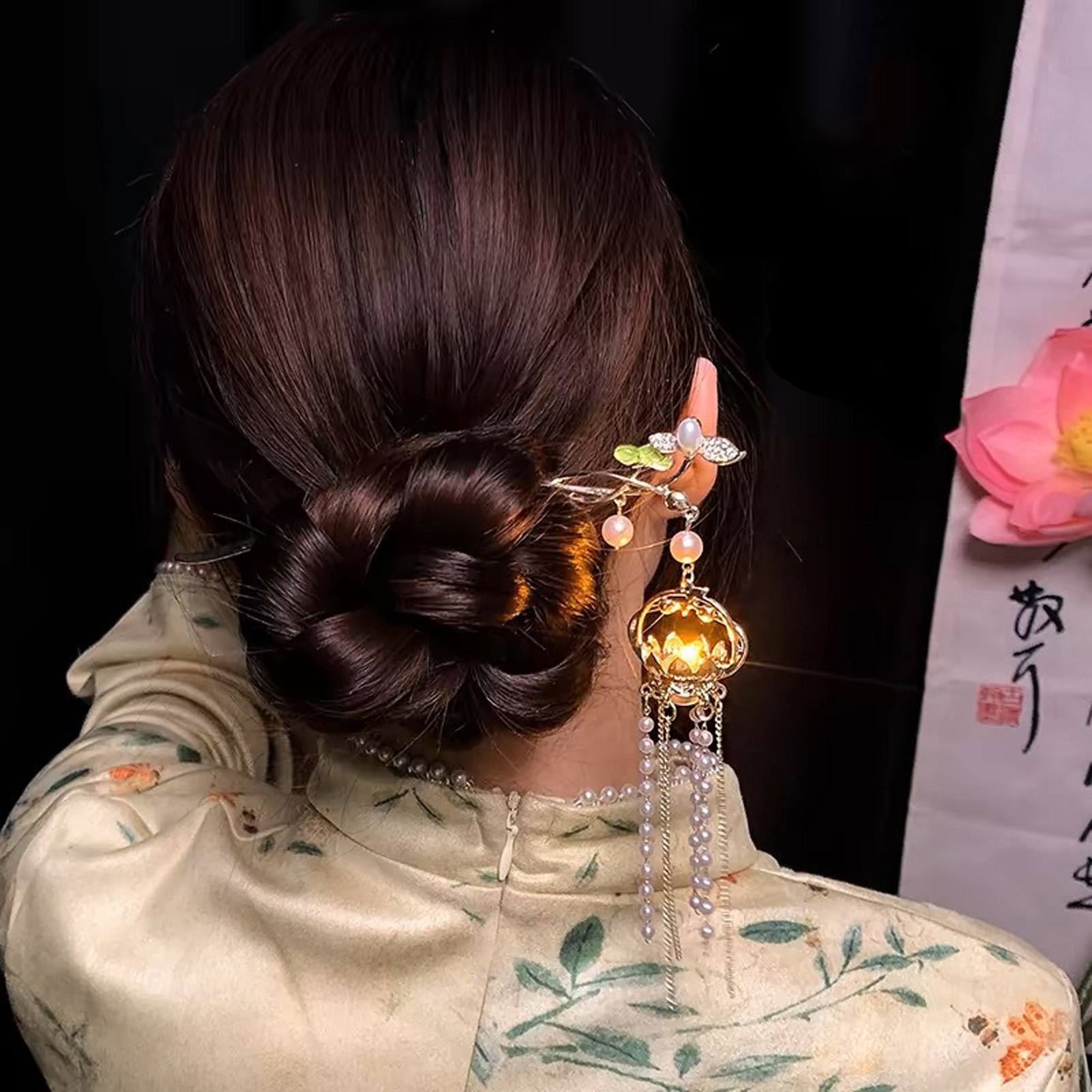 Светящаяся заколка для волос с – обзор и цена Women Fashion Hair Style