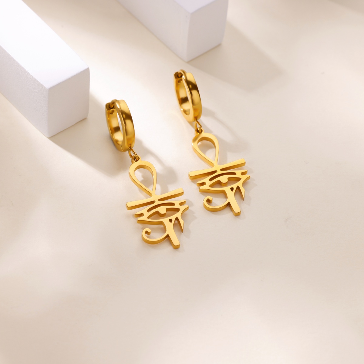 Серьги-подвески «Глаз Гора» в  – обзор и цена Women Fashion Egypt