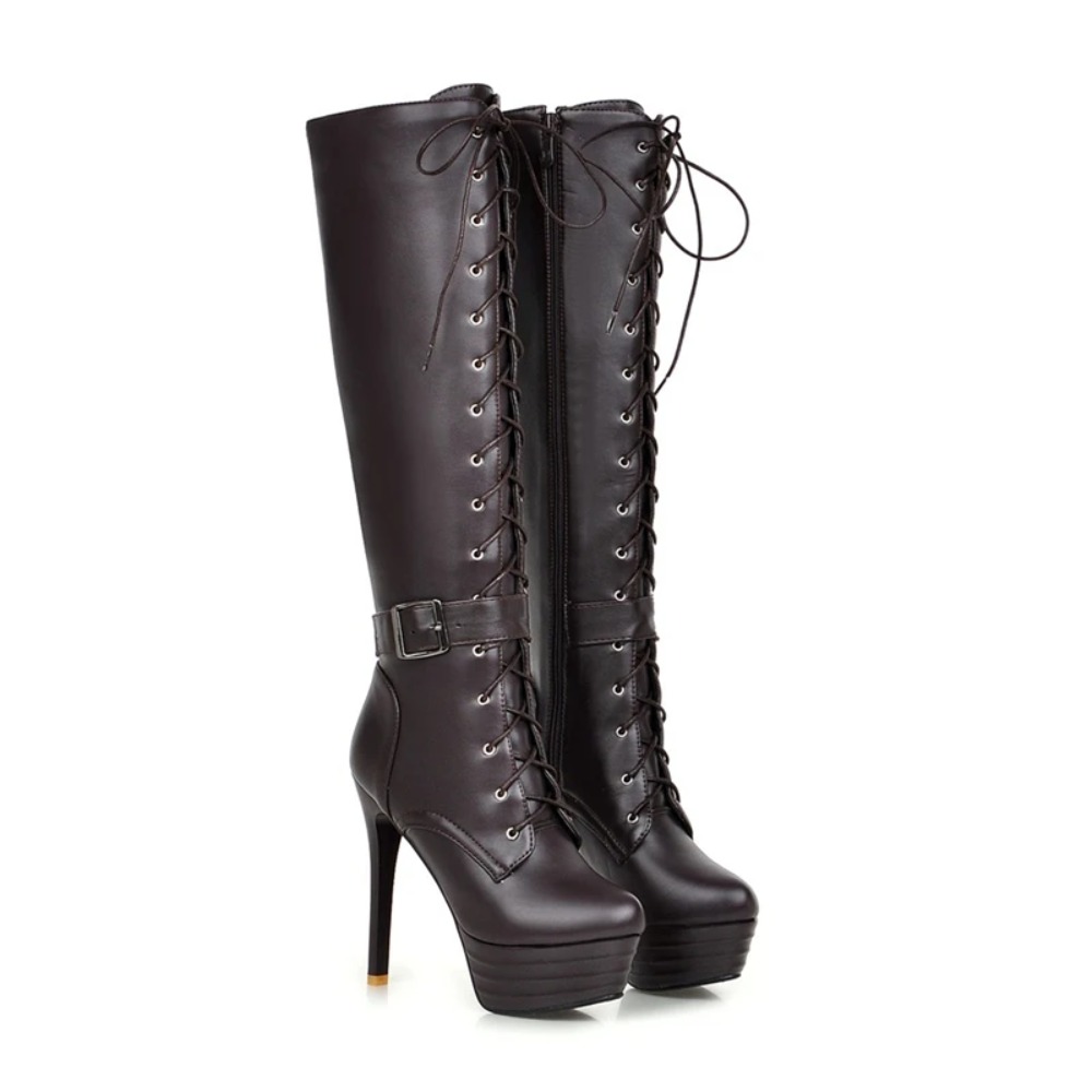 Сапоги до колена женские Botas – обзор и цена Women'S Fashion Riding Boots