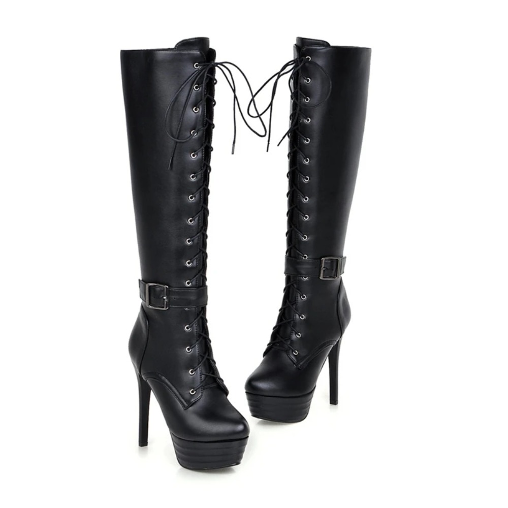 Сапоги до колена женские Botas – обзор и цена Women'S Fashion Riding Boots