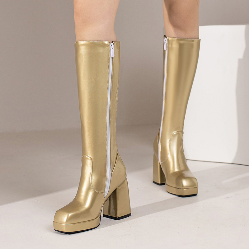Зеленые зимние женские сапоги  – обзор и цена Women'S Fashion Riding Boots