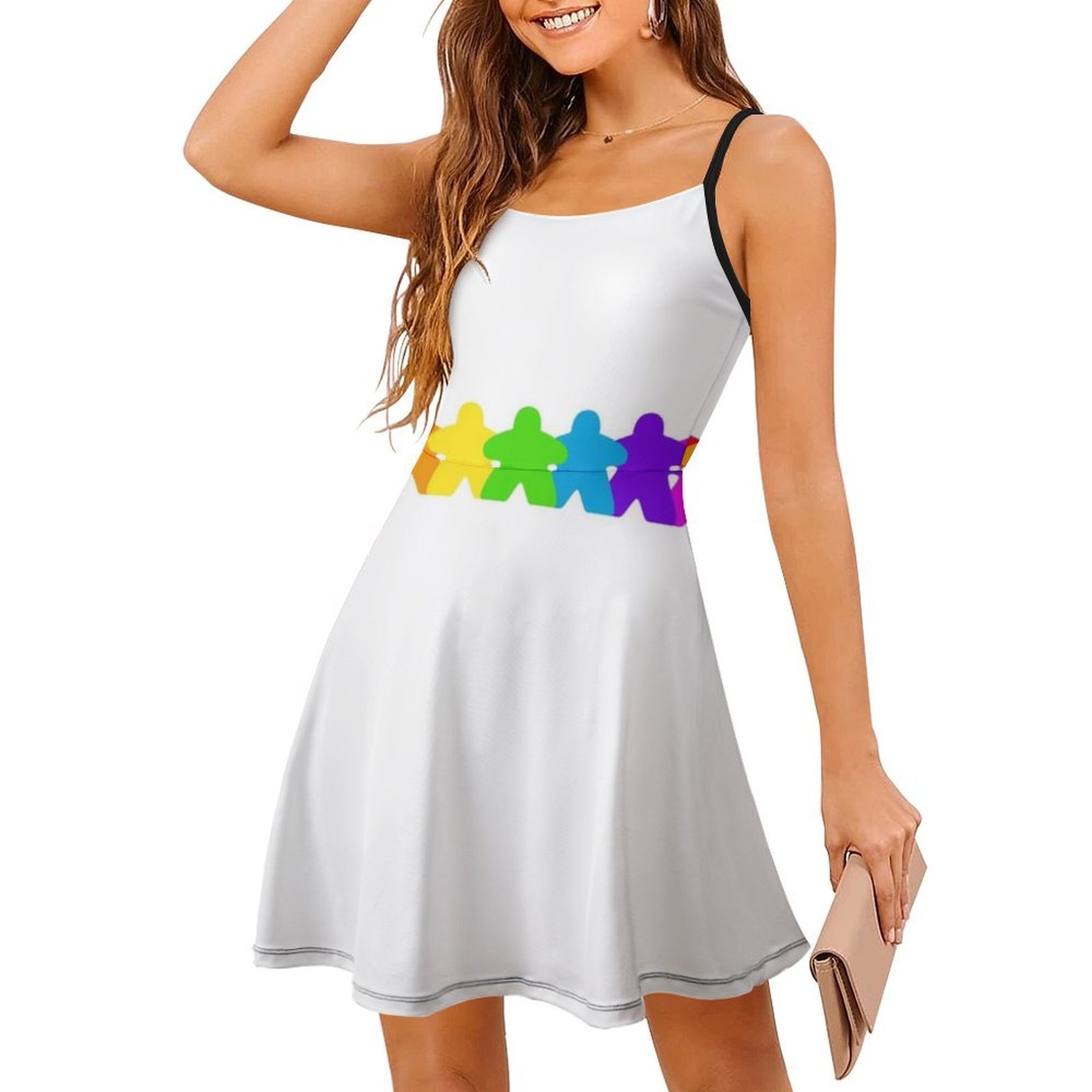 Все цвета The Meeples-Gaymer P – обзор и цена Smocked Dress Women