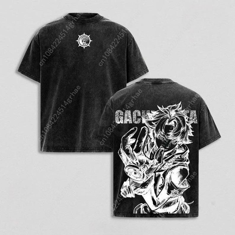 Винтажная футболка Gachiakuta  – обзор и цена Women'S Fashion Graphic Tees