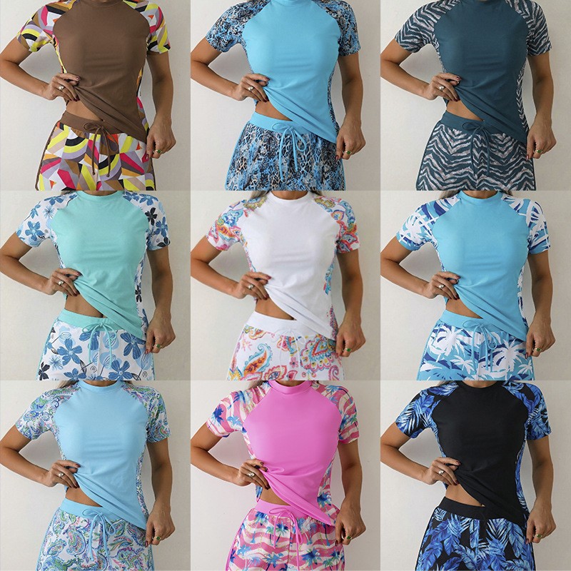 Женский танкини с шортами: уко – обзор и цена Crop Top Women