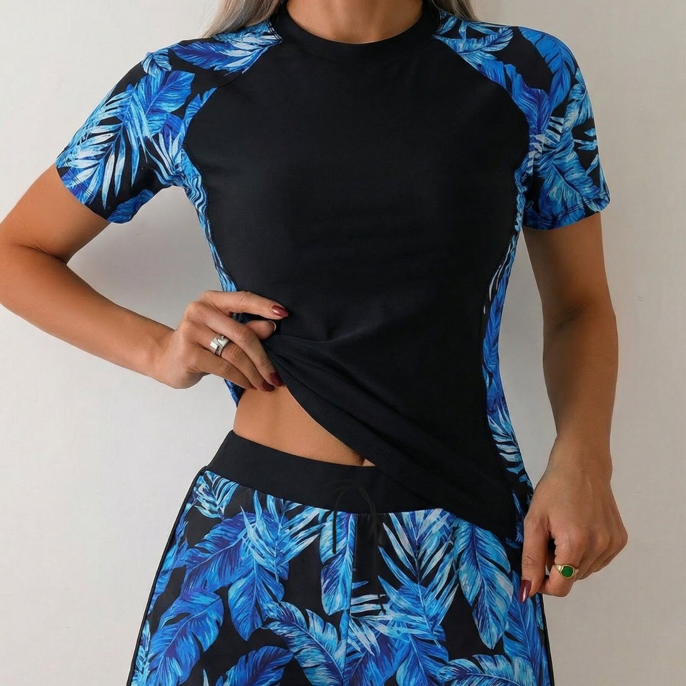 Женский танкини с шортами: уко – обзор и цена Crop Top Women