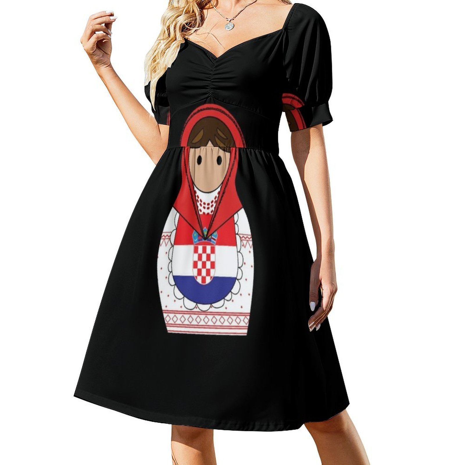 Хорватия матроска наклейка цве – обзор и цена Smocked Dress Women