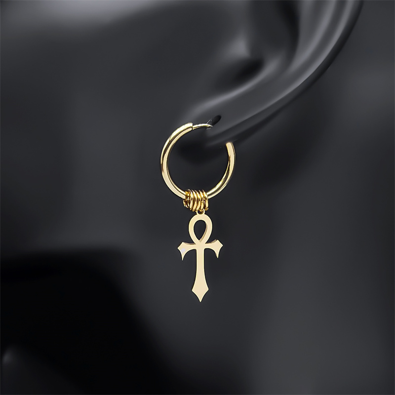Женские серьги-кольца из нержа – обзор и цена Women Fashion Egypt